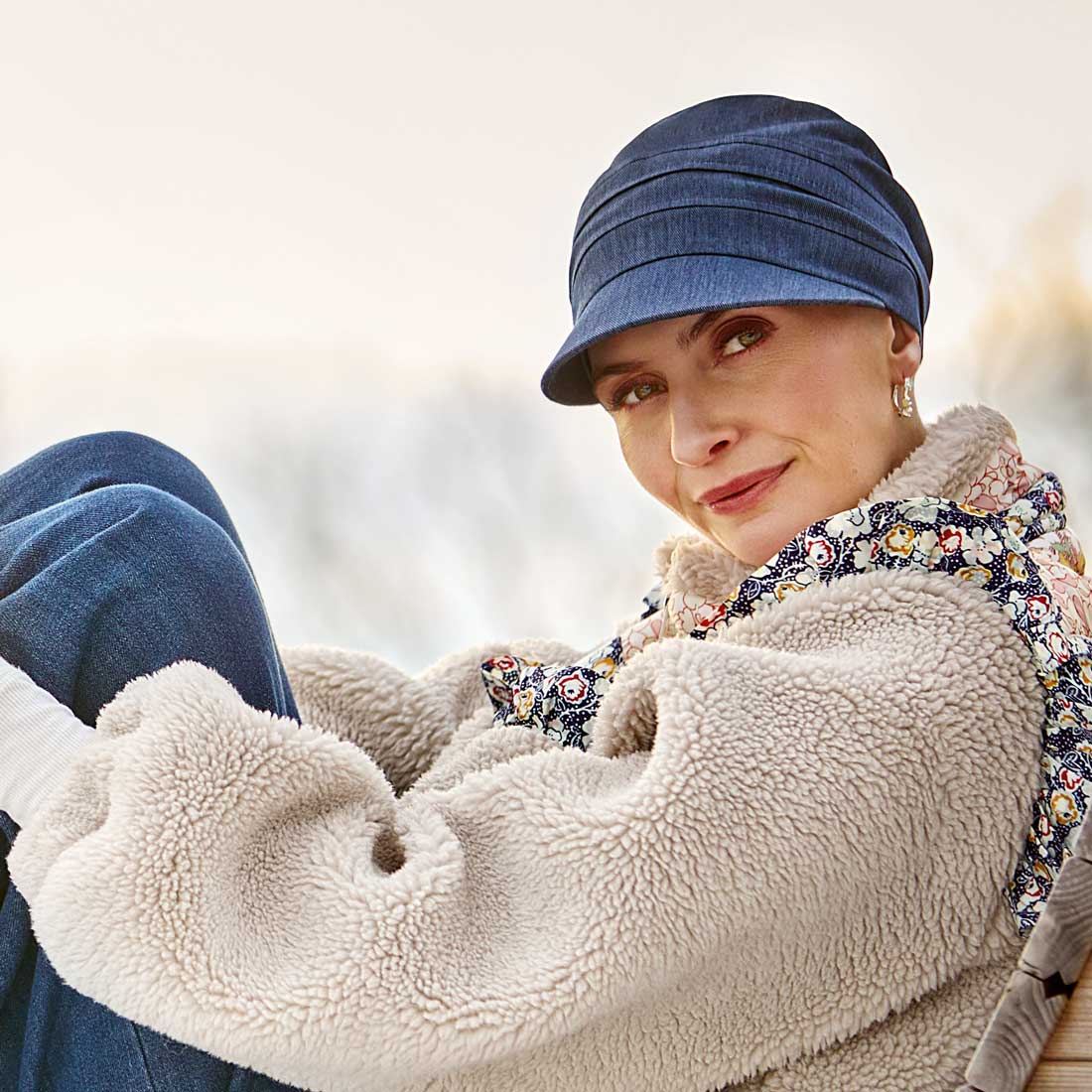 HocShana Cap - Dark Blue Denim