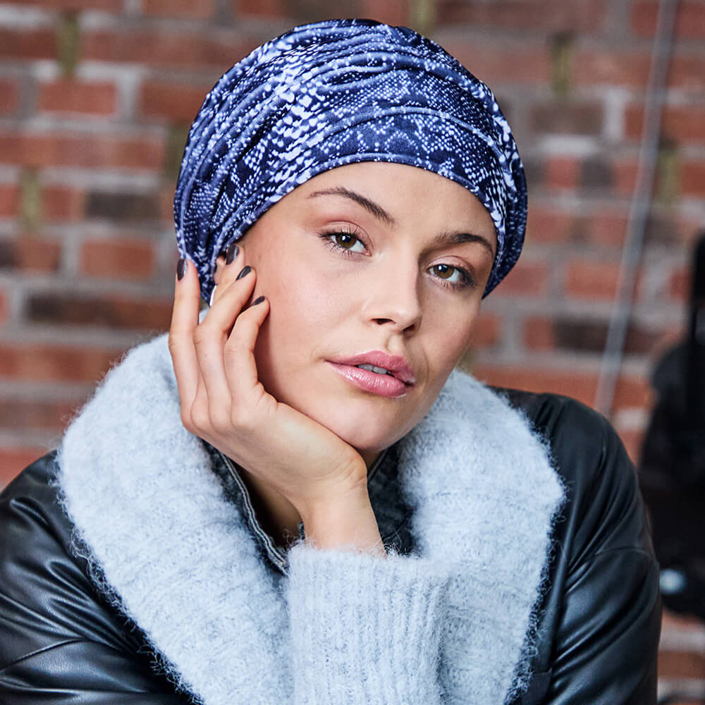 HocLea turban, Blue Snake
