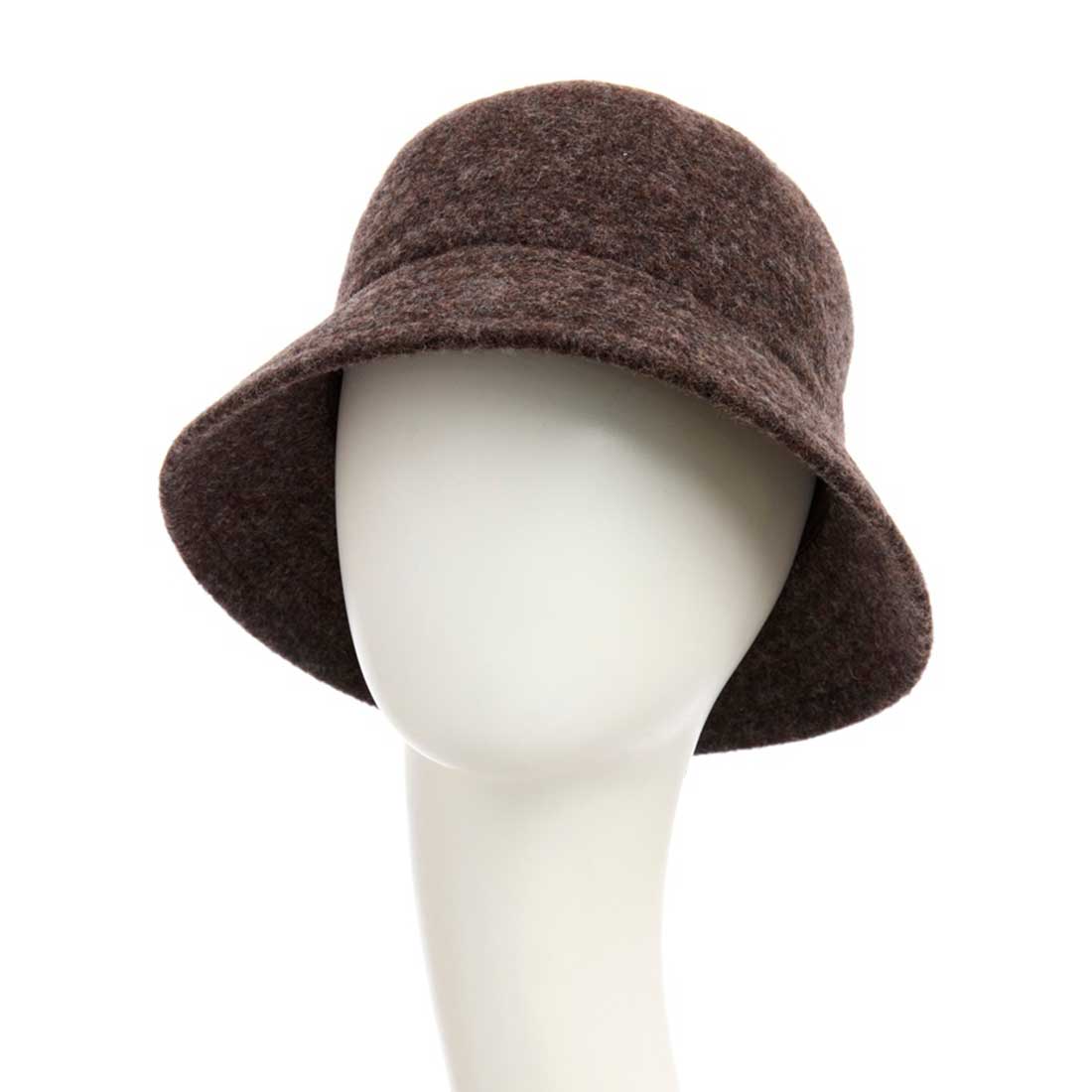 HocAurelia Hat, Woolly Brown. Smuk uld hat til kvinder