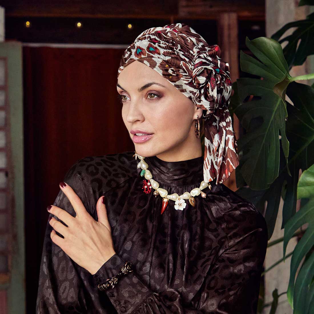 HocJuvela Turban, Tribal Brown