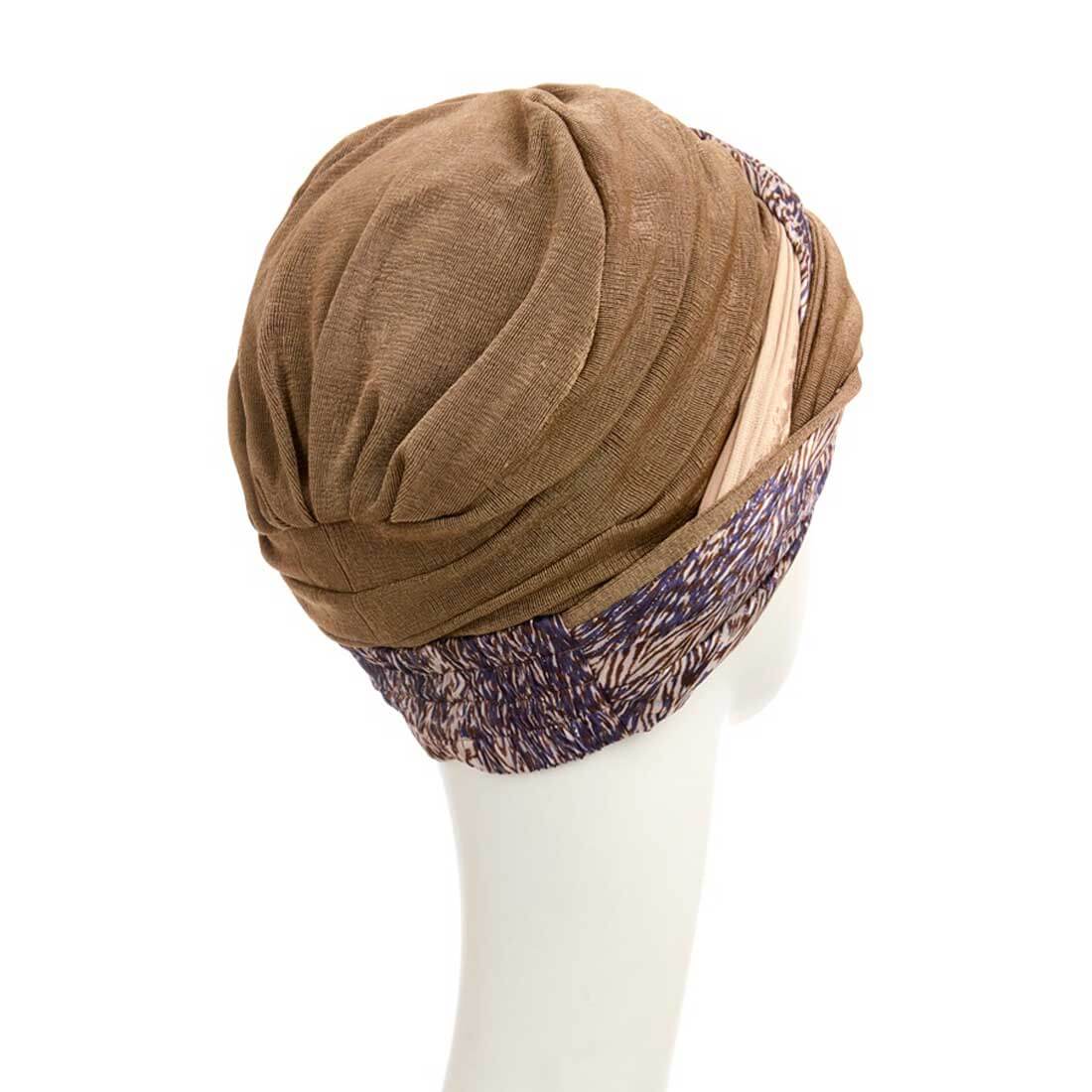 HocPerla Turban, Caramel Rituals Mix