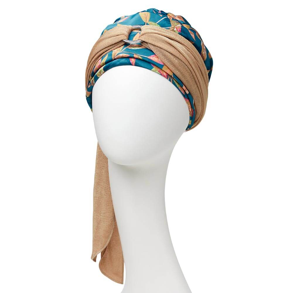 Sienna turban med langt bånd