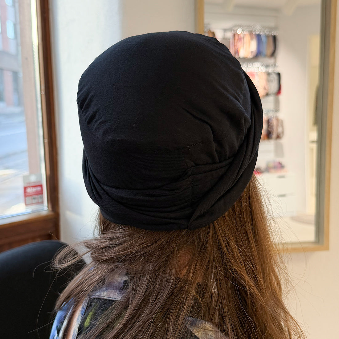 Balance Turban m. hårbånd - Black