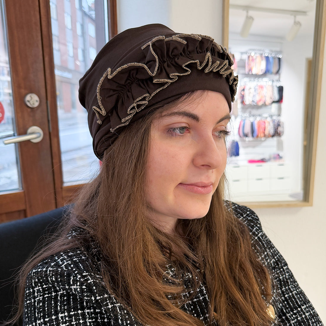 Elina Turban - Dark Brown