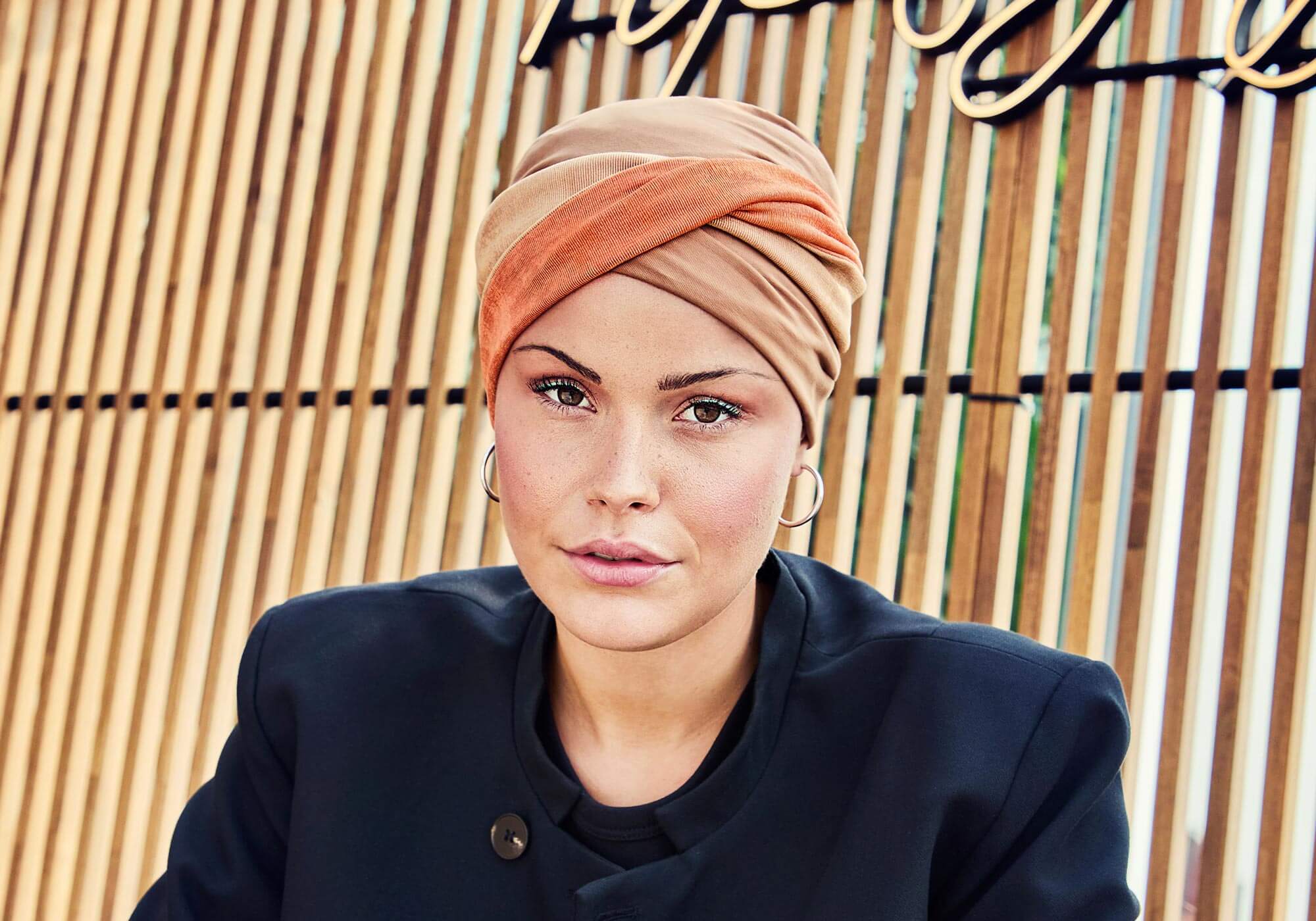 Turbans til hårtab ved kemoterapi
