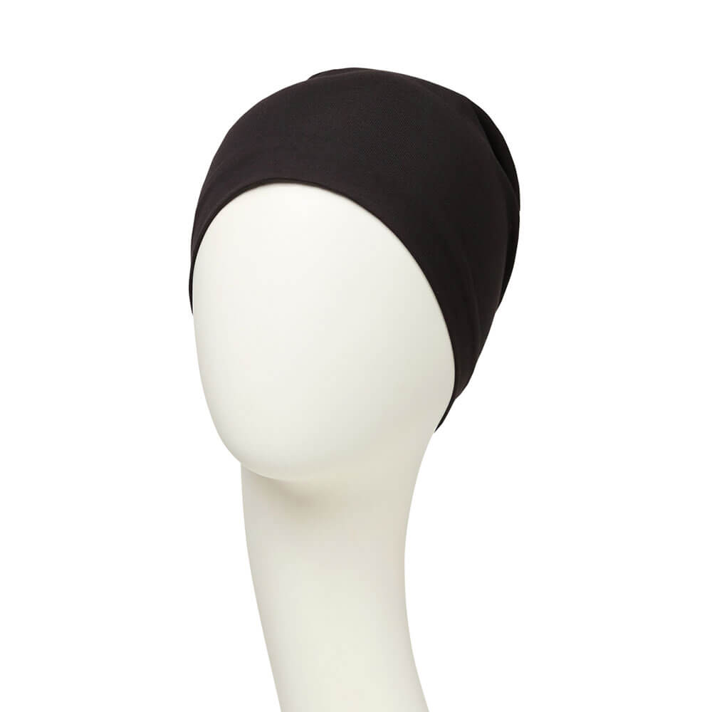 Nava turban i blå og sort.