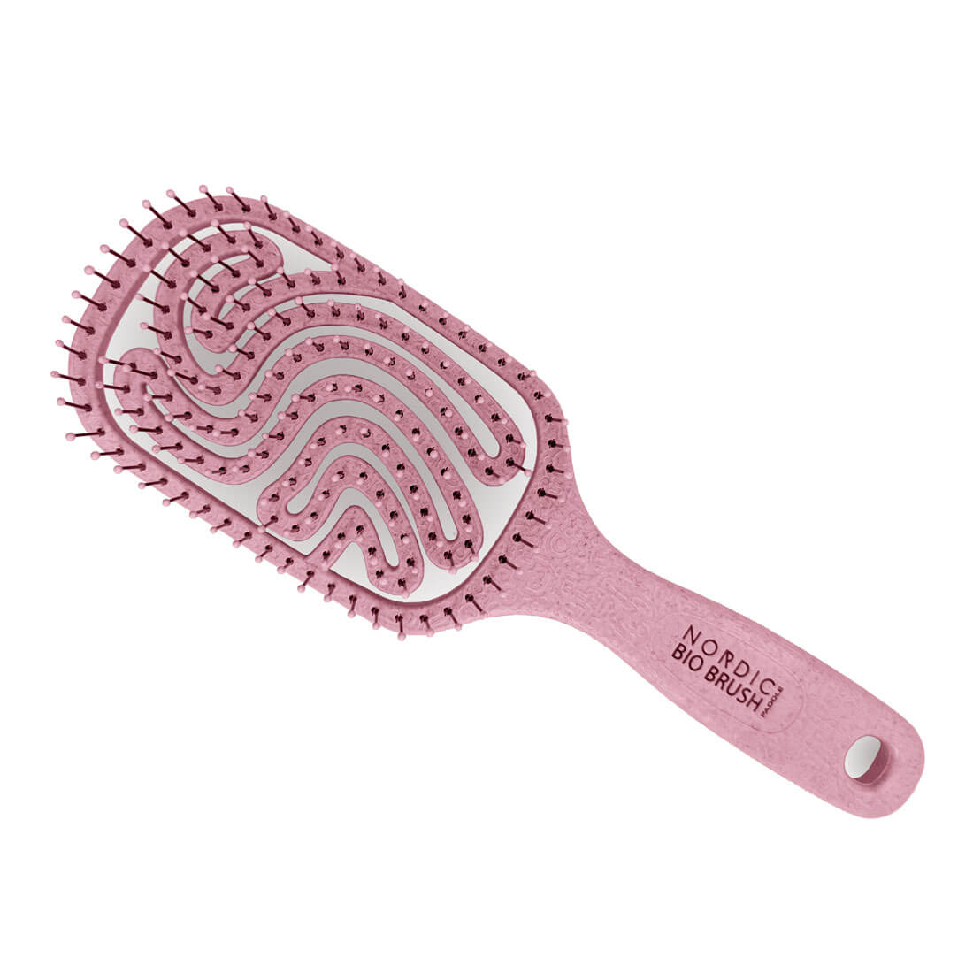Nordic Bio Brush Paddle Lyserød