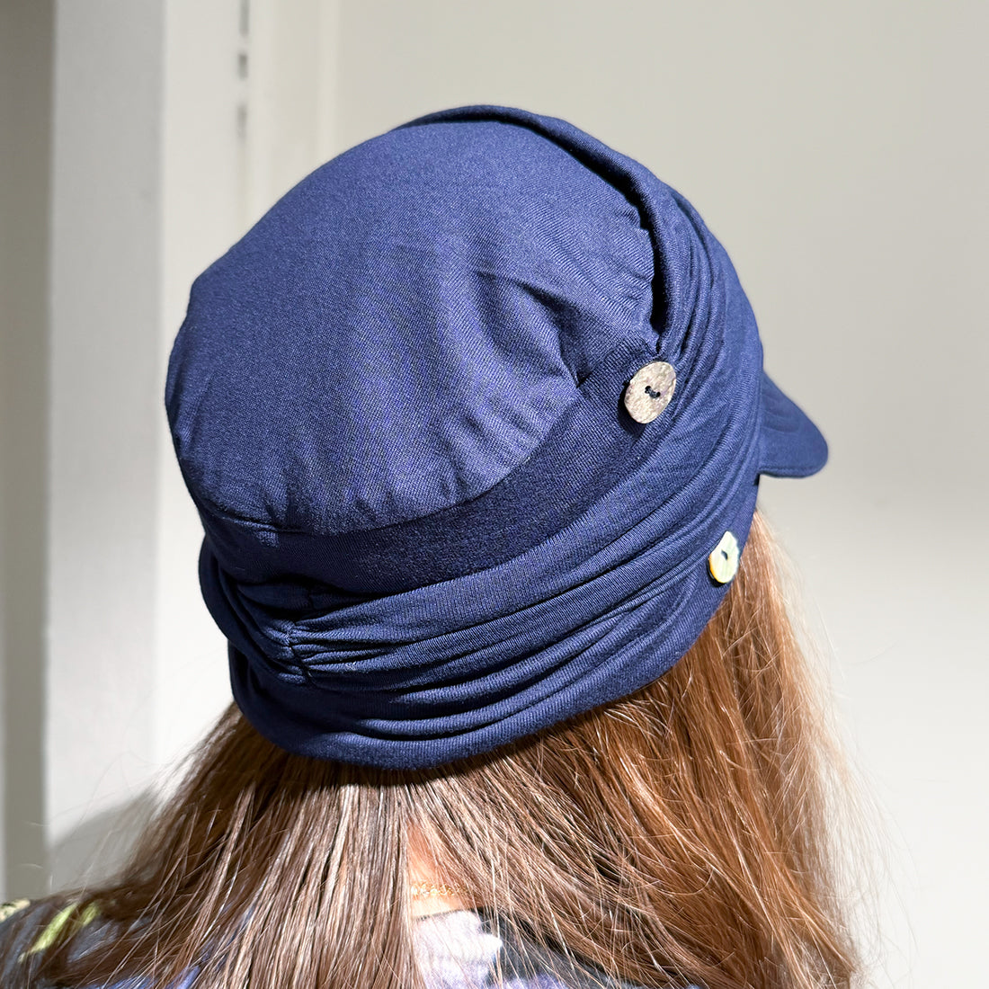 Liva Cap Headband - Navy Blue