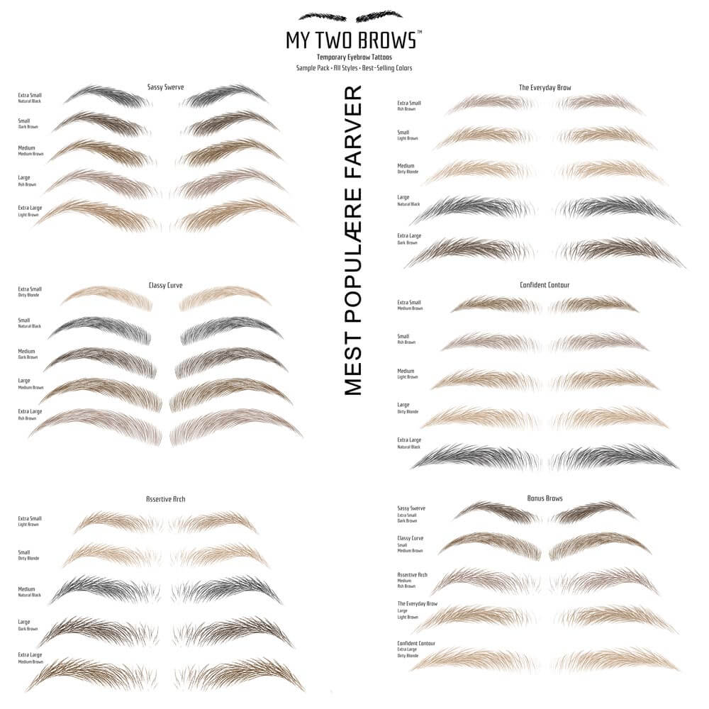 My Two Brows Øjenbrynstatoveringer