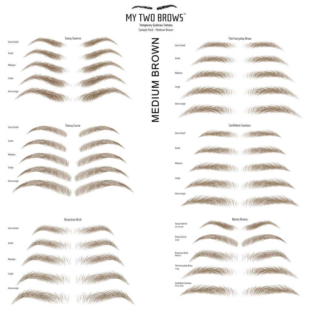 My Two Brows Øjenbrynstatoveringer