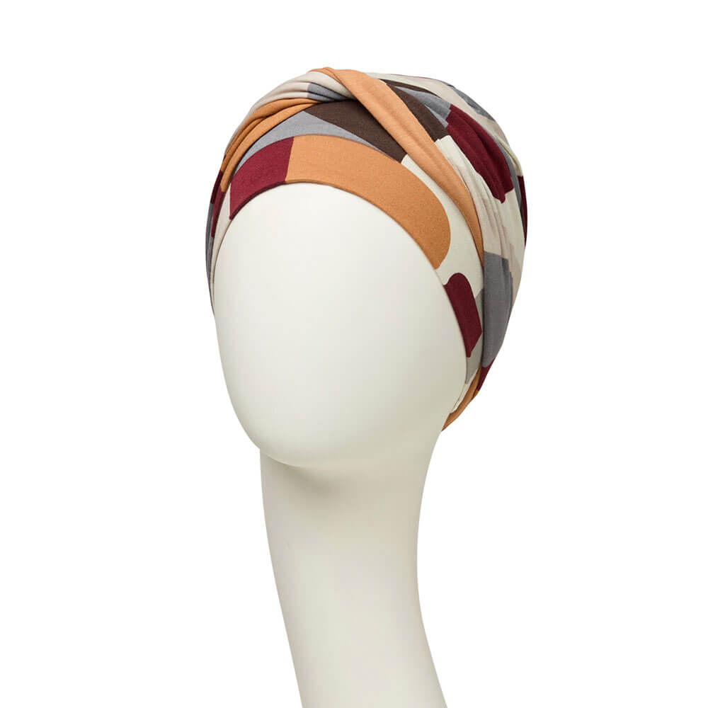 Shakti turban er feminin med let fylde