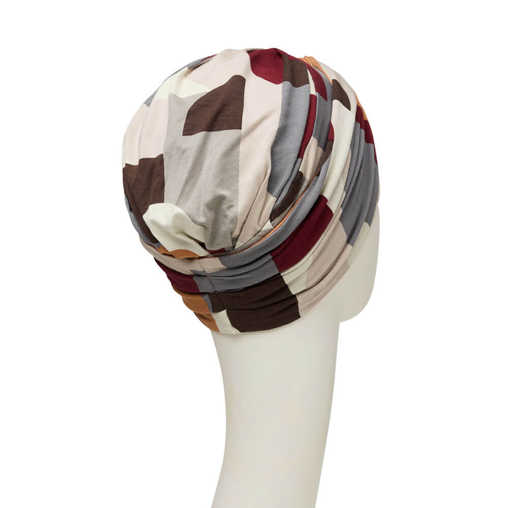 Shakti turban er feminin med let fylde