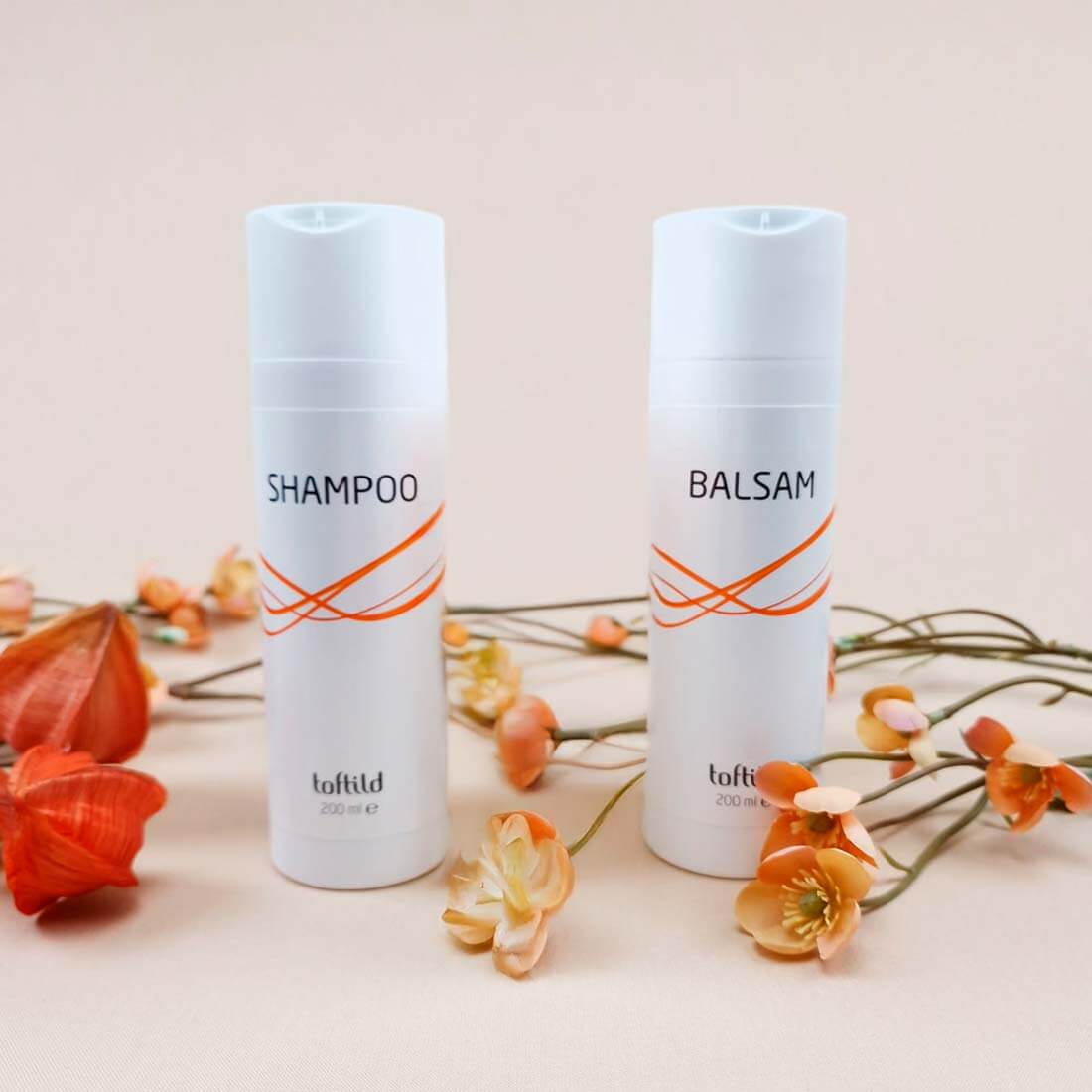 Toftild shampoo og balsam til fiberhår