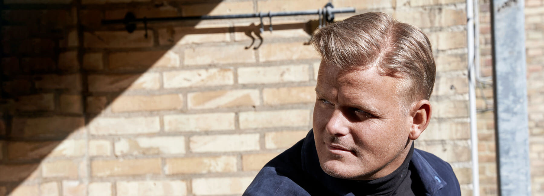 Herre toupe fra Toftild Aalborg. Book din tid gratis