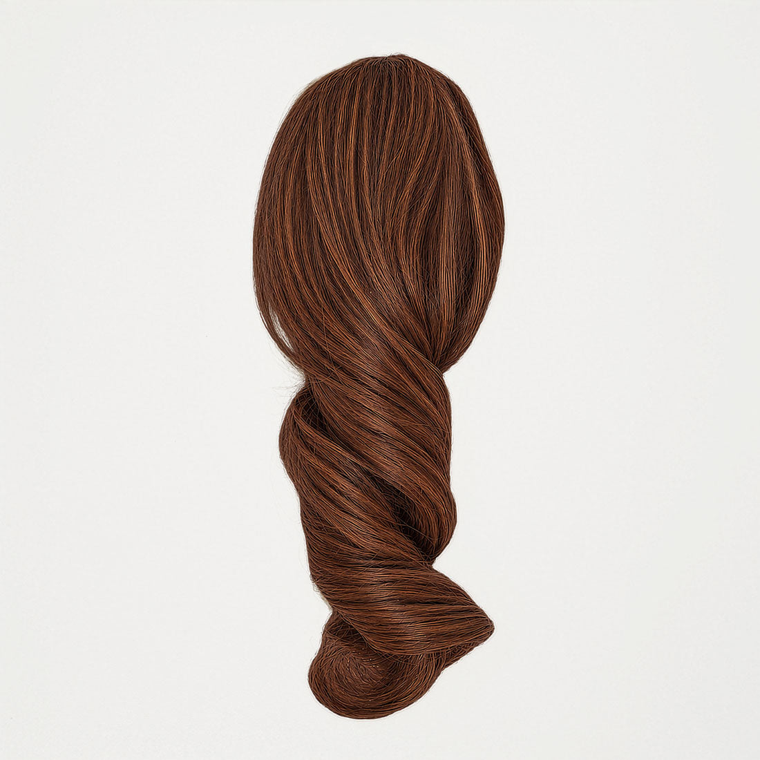 Frizzante hestehale extension med klemme - Cinnamonbrown Mix