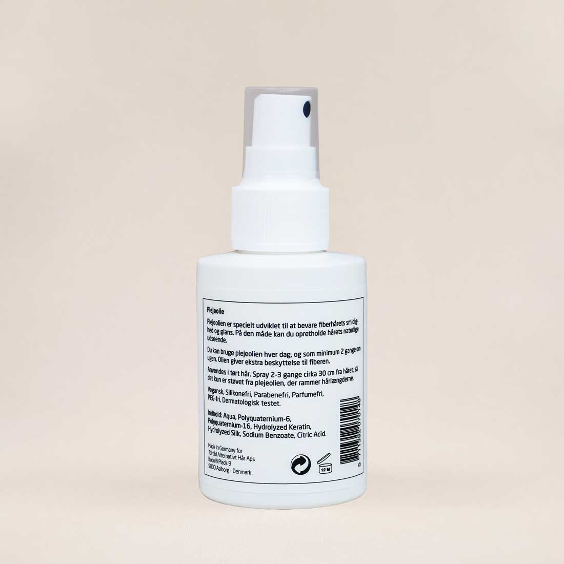 Plejeolie Til Fiberhår - 100 ml