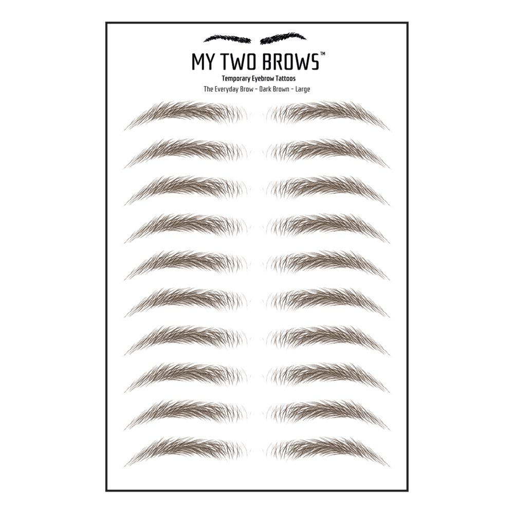 Confident Contour My Two Brows Øjenbrynstatoveringer