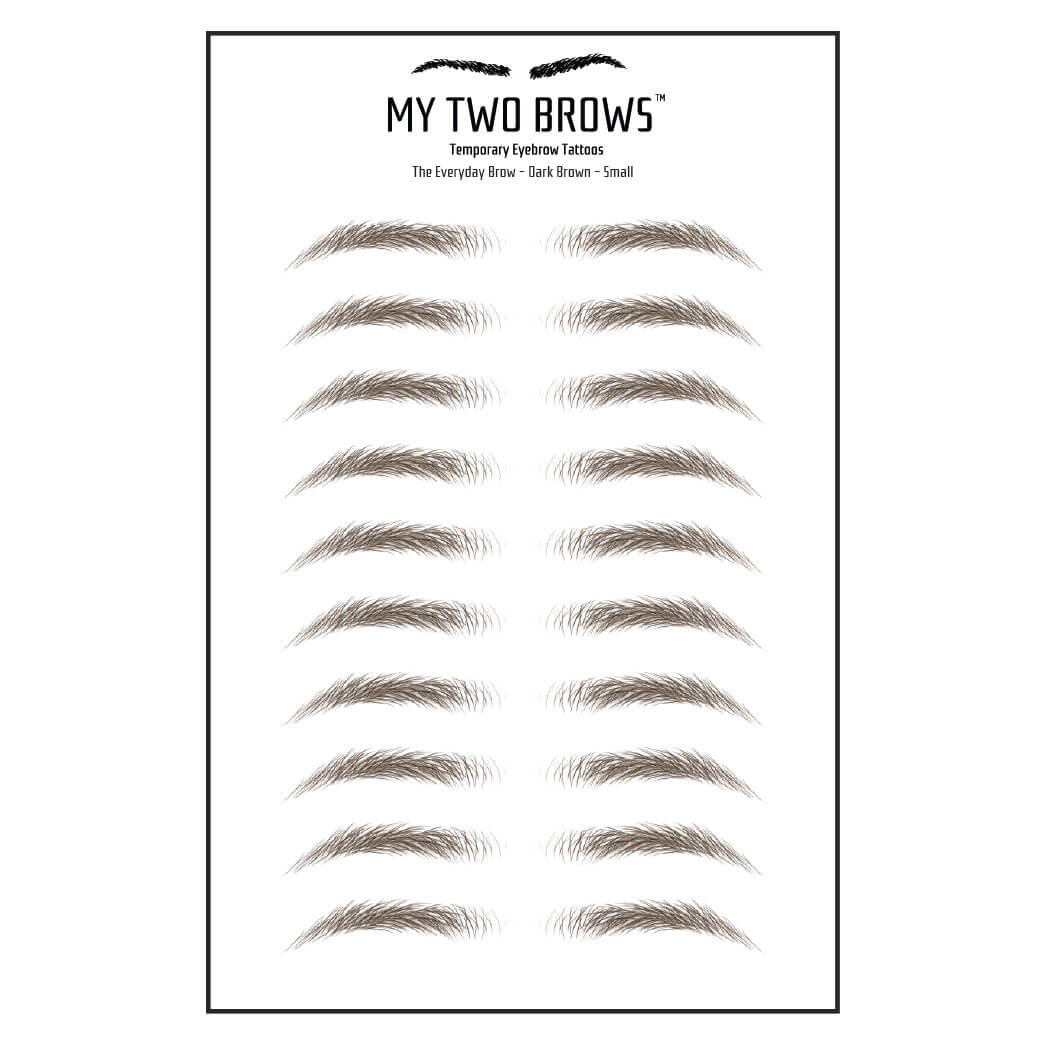Confident Contour My Two Brows Øjenbrynstatoveringer