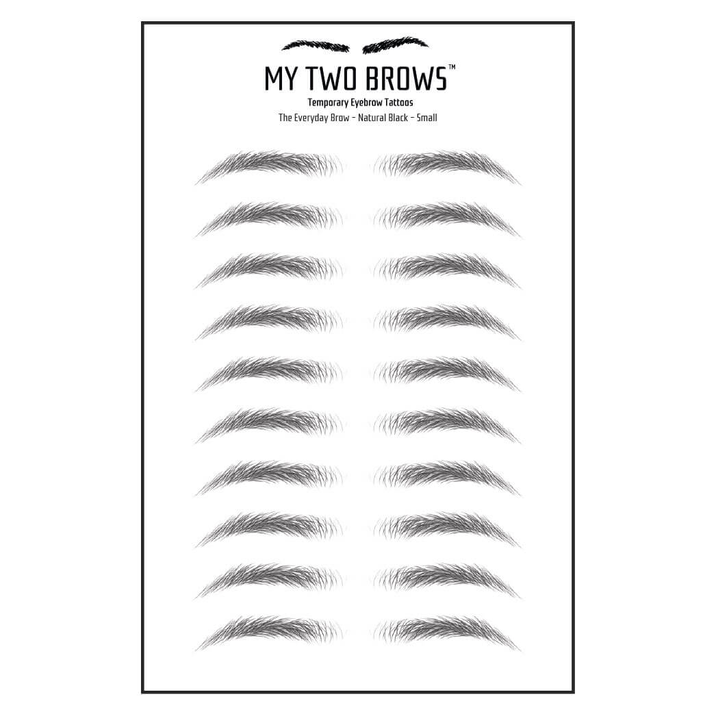 Confident Contour My Two Brows Øjenbrynstatoveringer