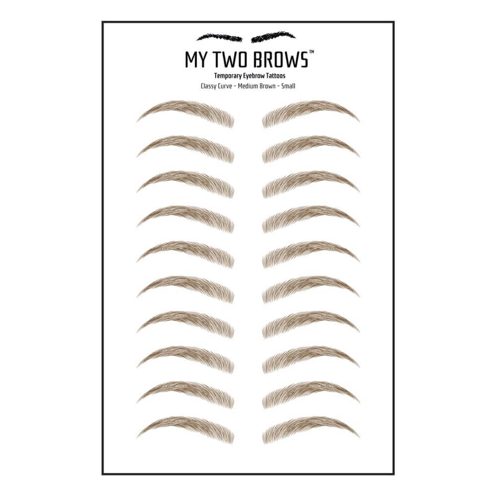 Classy Curve My Two Brows Øjenbrynstatoveringer