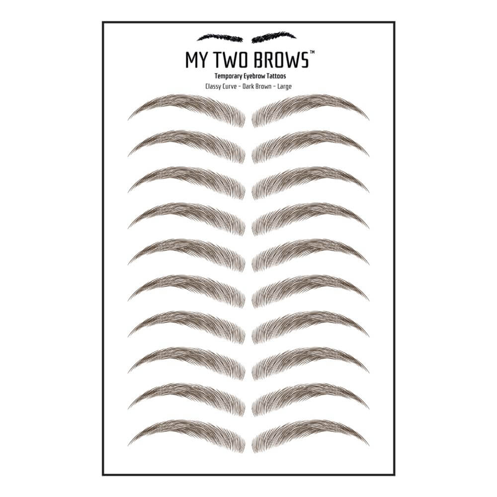 Classy Curve My Two Brows Øjenbrynstatoveringer