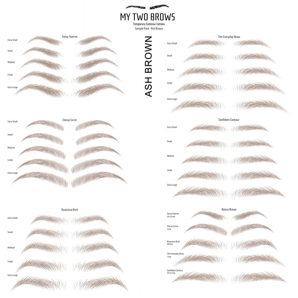 My Two Brows Øjenbrynstatoveringer