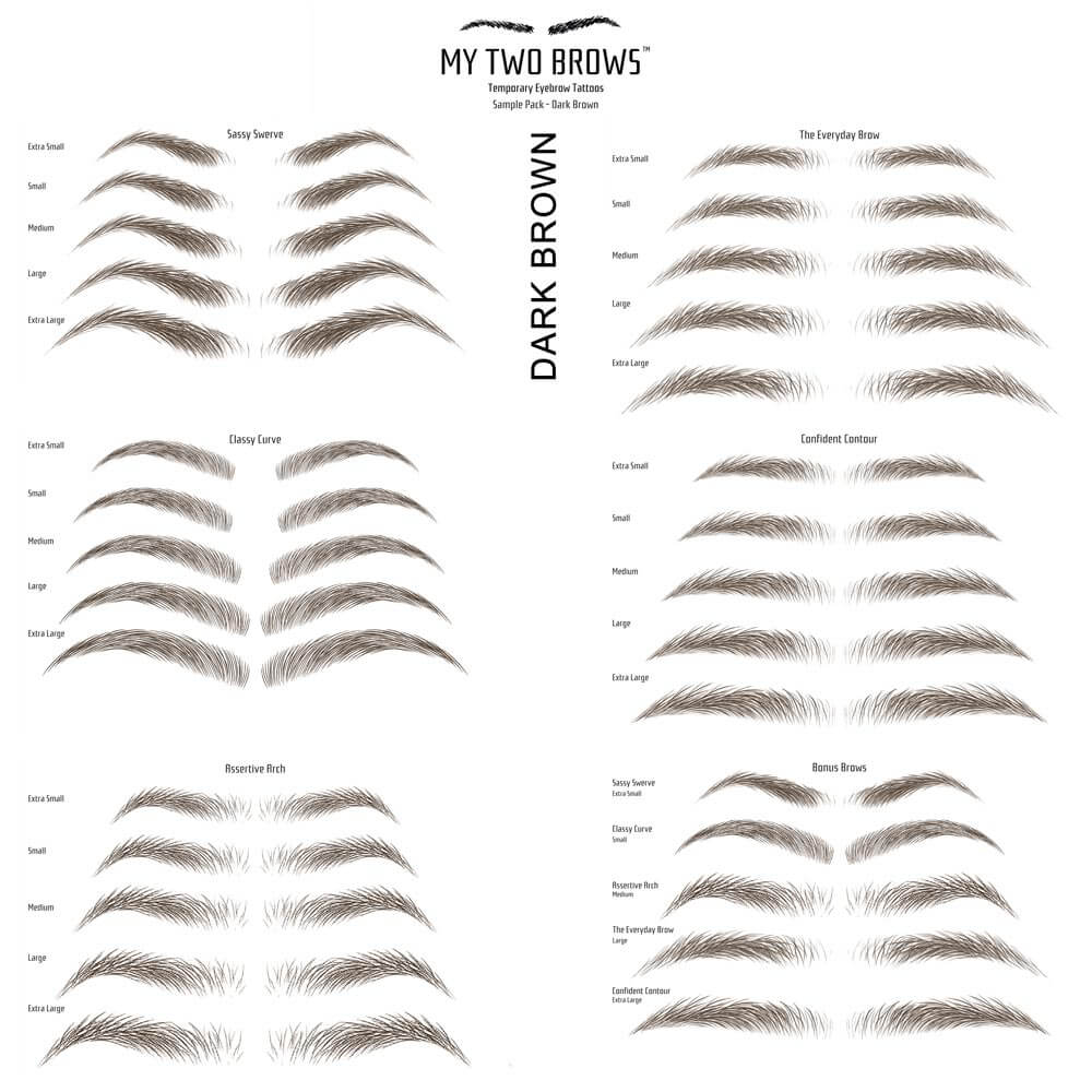 My Two Brows Øjenbrynstatoveringer