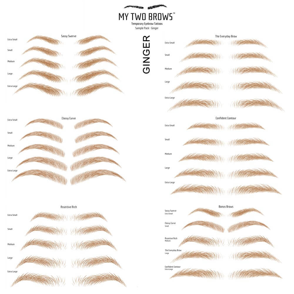 My Two Brows Øjenbrynstatoveringer