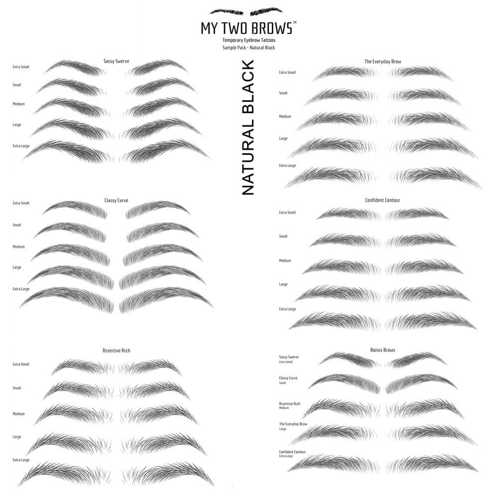 My Two Brows Øjenbrynstatoveringer