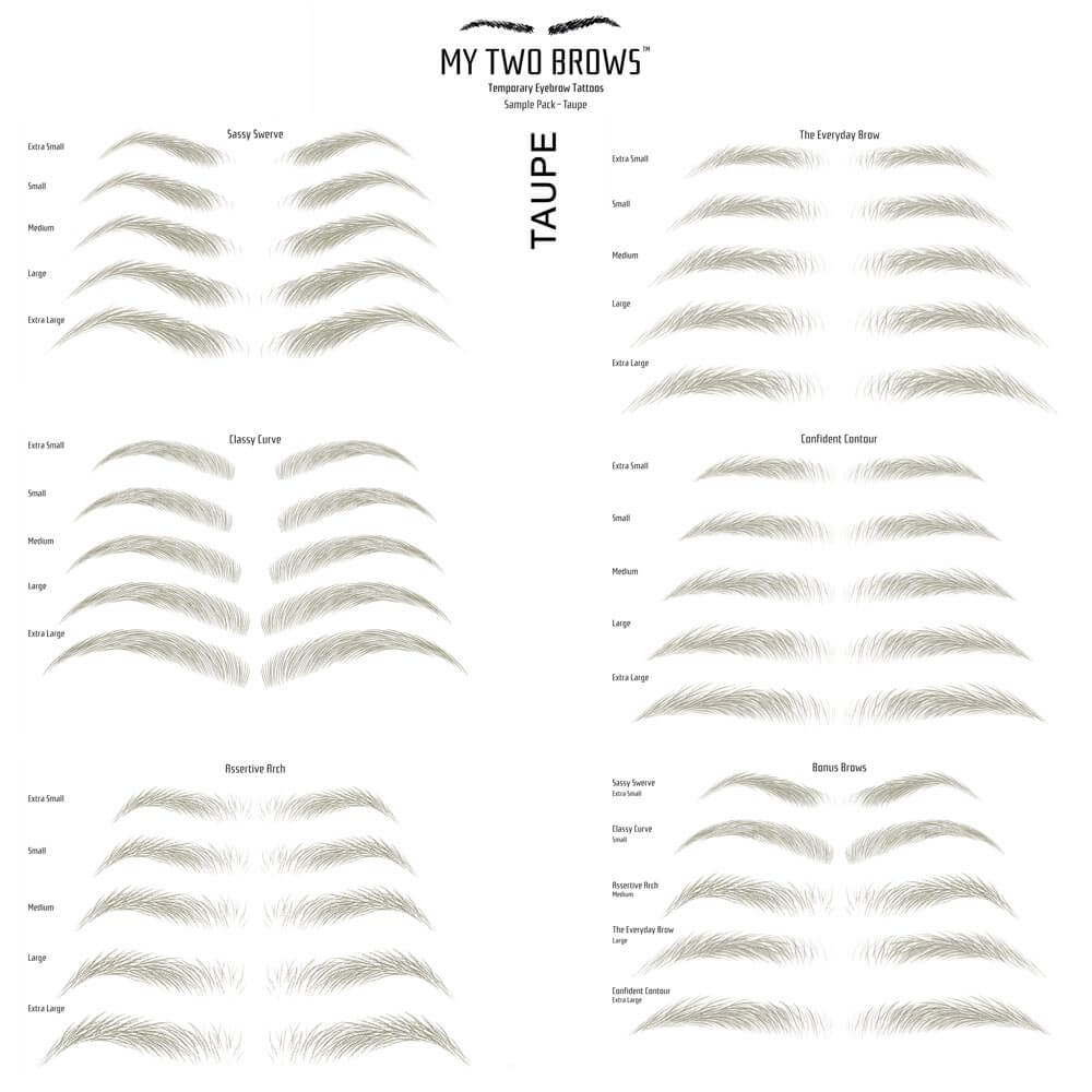 My Two Brows Øjenbrynstatoveringer