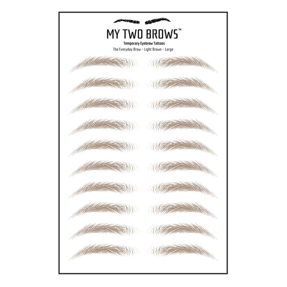 Confident Contour My Two Brows Øjenbrynstatoveringer