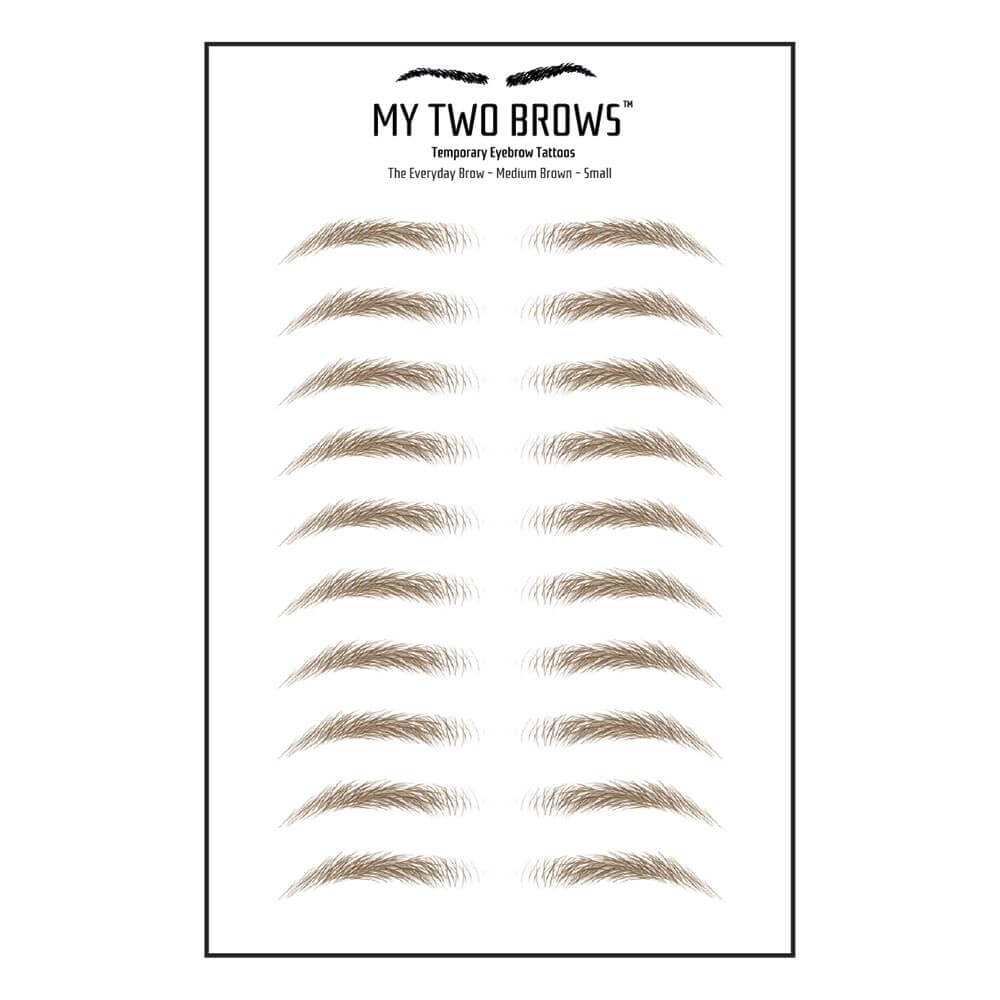 Confident Contour My Two Brows Øjenbrynstatoveringer