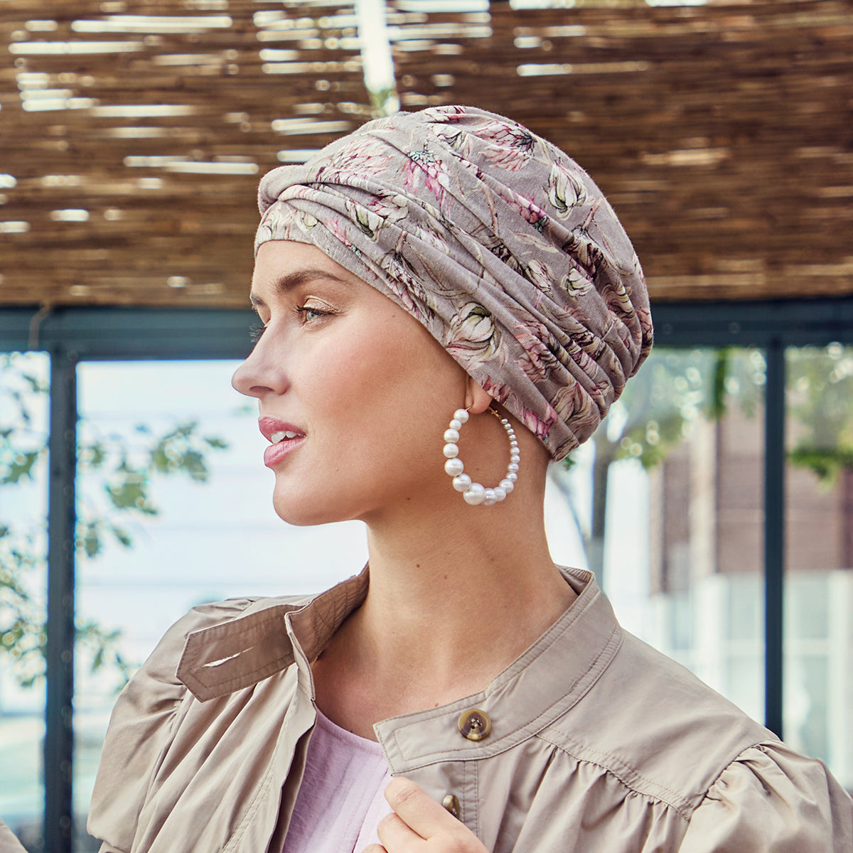 HocShakti Turban - Protea Love