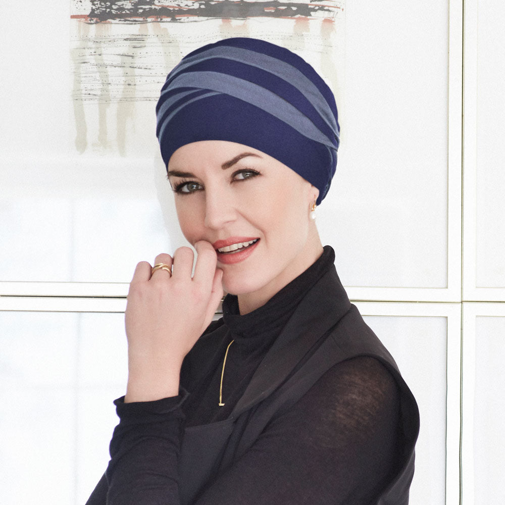 Shanti Turban blå