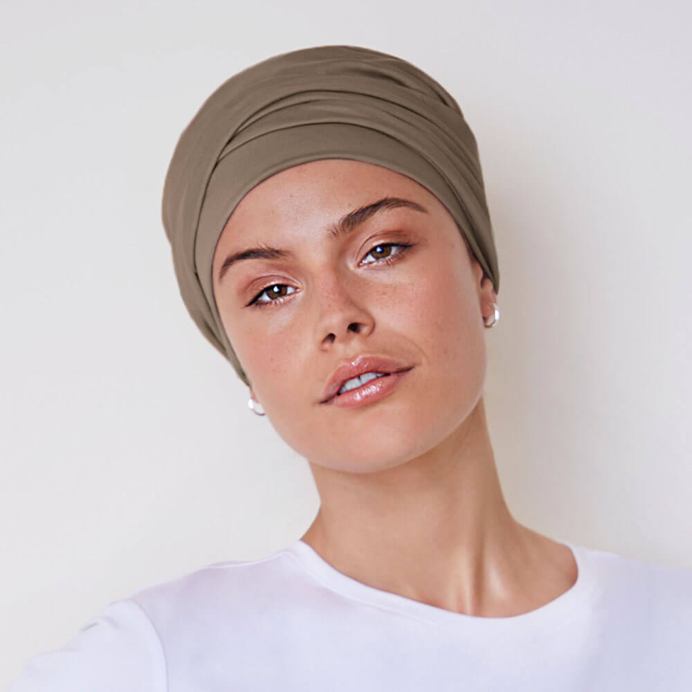 HocEmmy Turban, Teak Brown