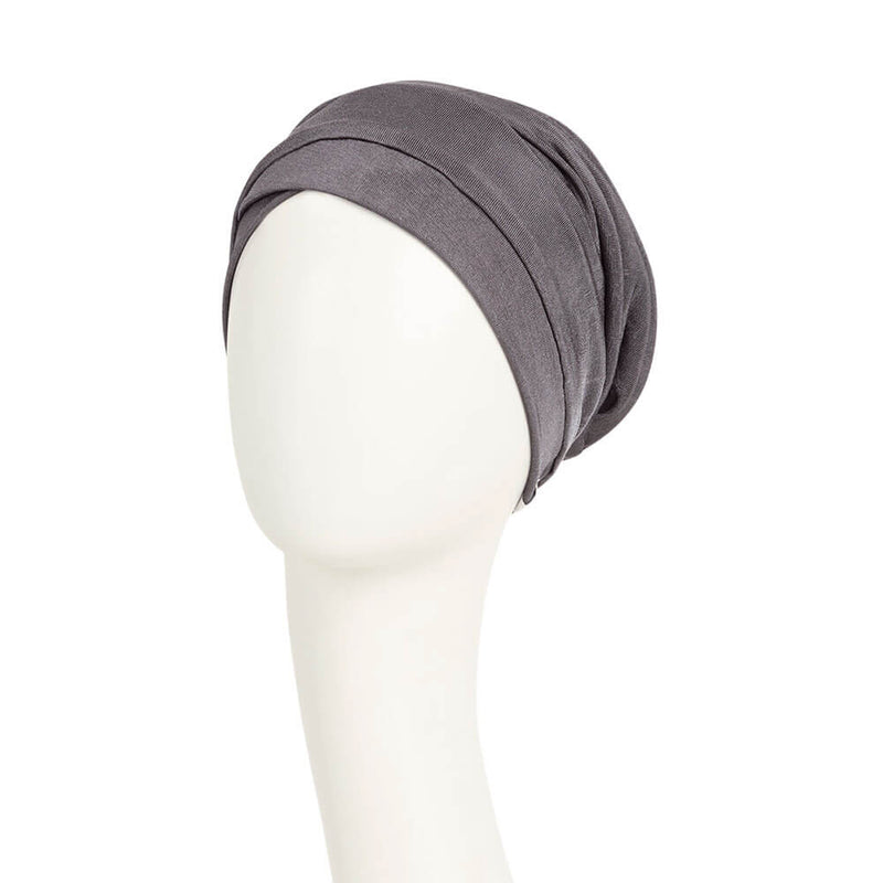 Pearl Turban, Anthracite Brown Mix
