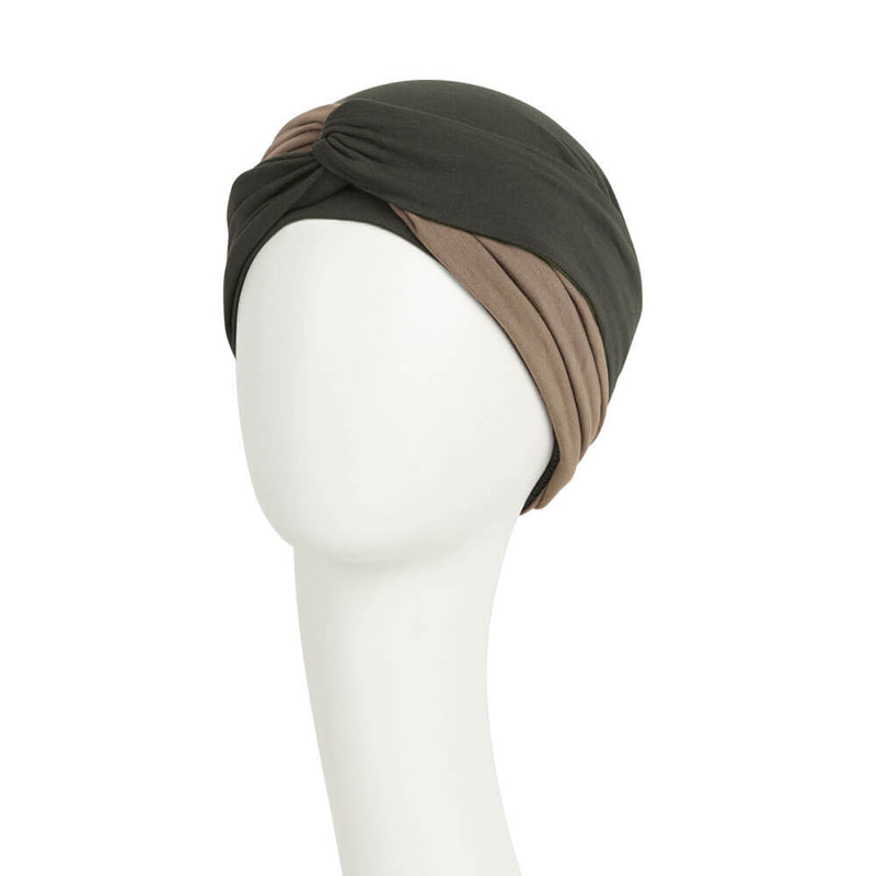 Ella Turban, Black Brown - Limited Edition - Udgår