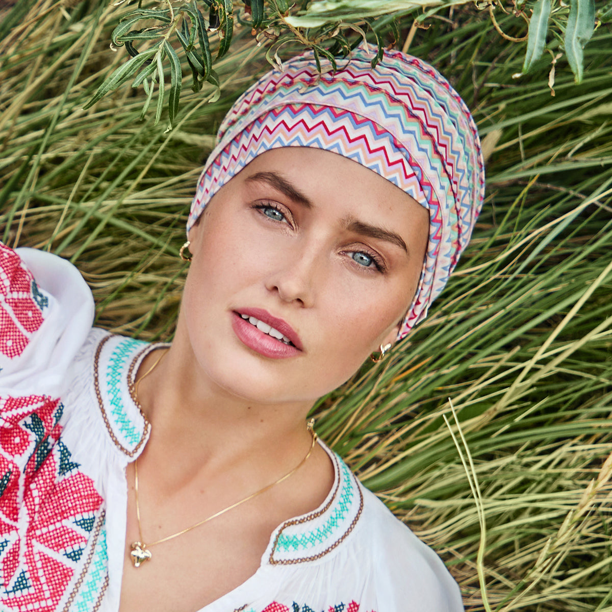 HocYoga Turban - Zigzag Vibes