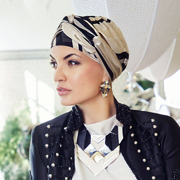 Amber Boho Turban Set, Cosmo Classy