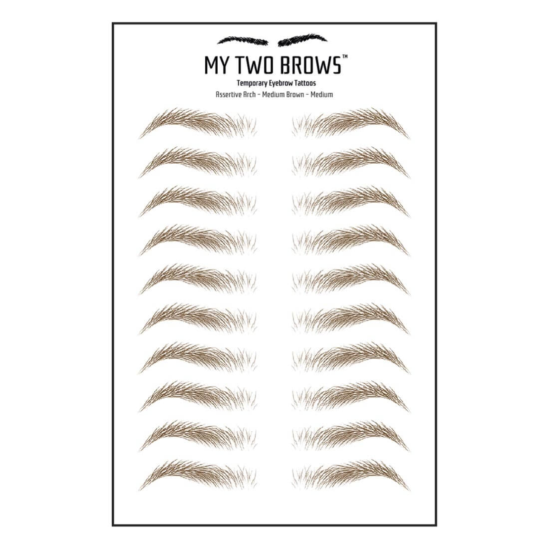 Assertive Arch - 3D Eyebrows Tattoos