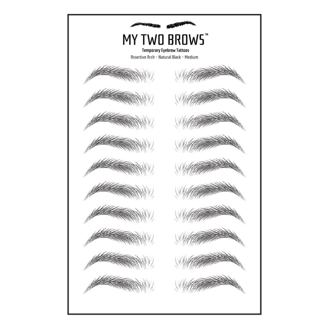 Assertive Arch - 3D Eyebrows Tattoos