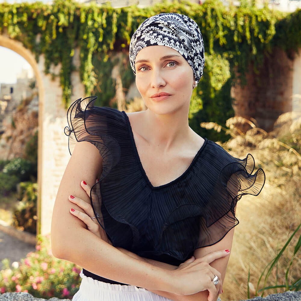 Shakti turban med pandebånd