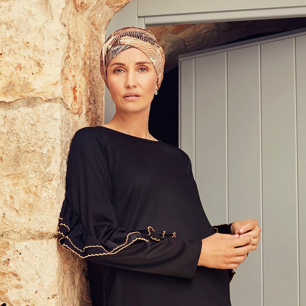 Shakti turban med pandebånd