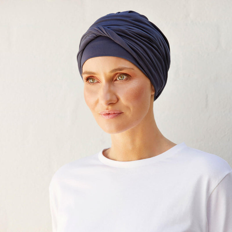 HocShakti turban - ensfarvede