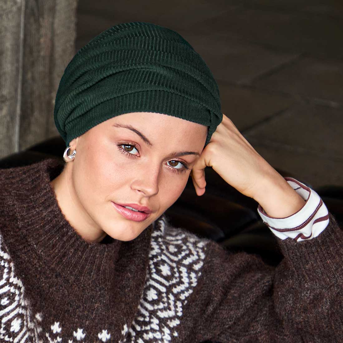 HocLea turban, Cadet Green