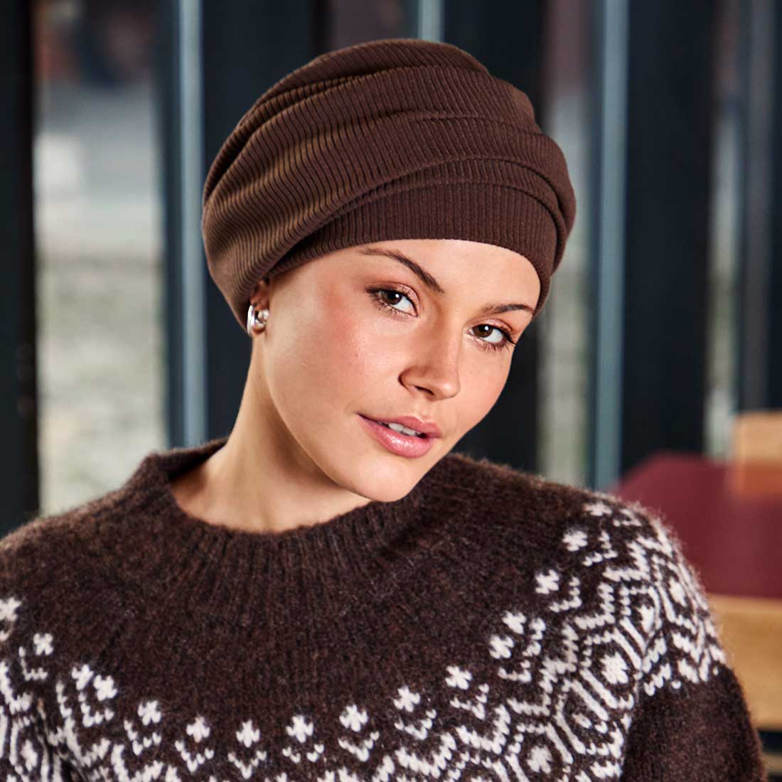 HocLea turban, Dusty Walnut