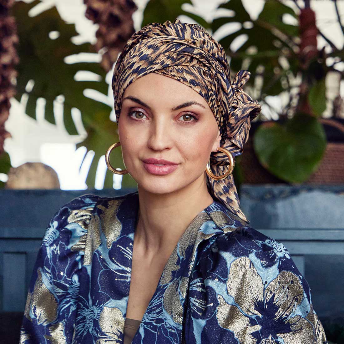 HocJuvela Turban, Waves of Blue