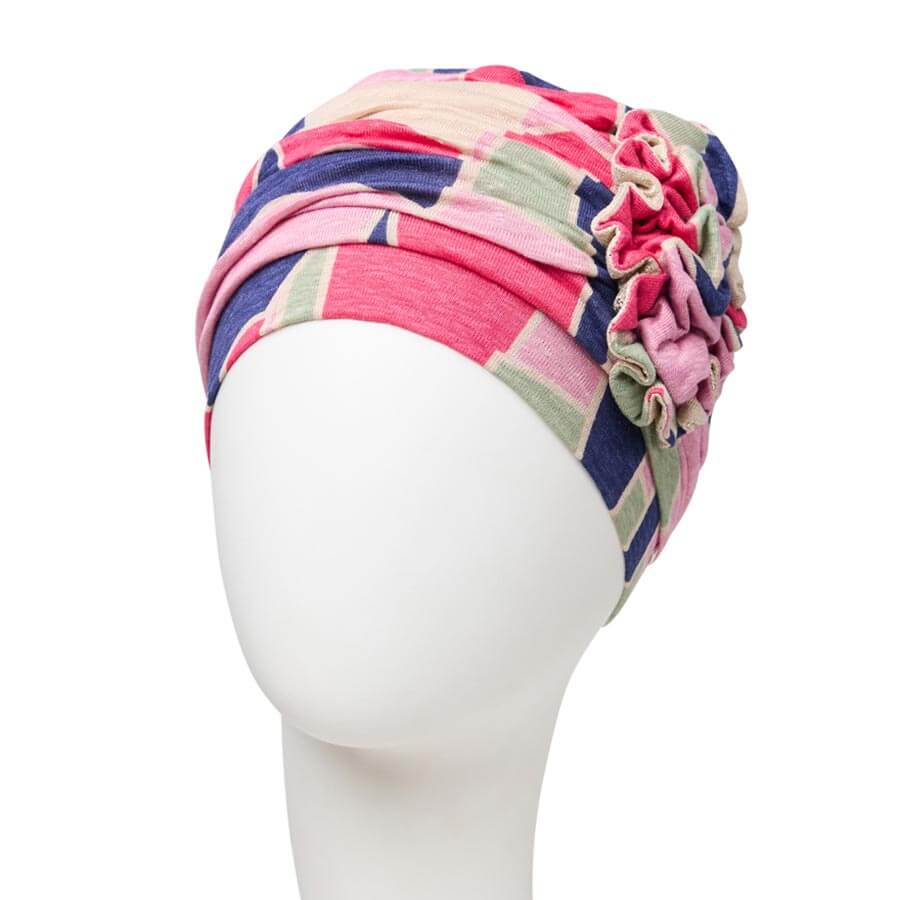 Lotus Turban med blomst