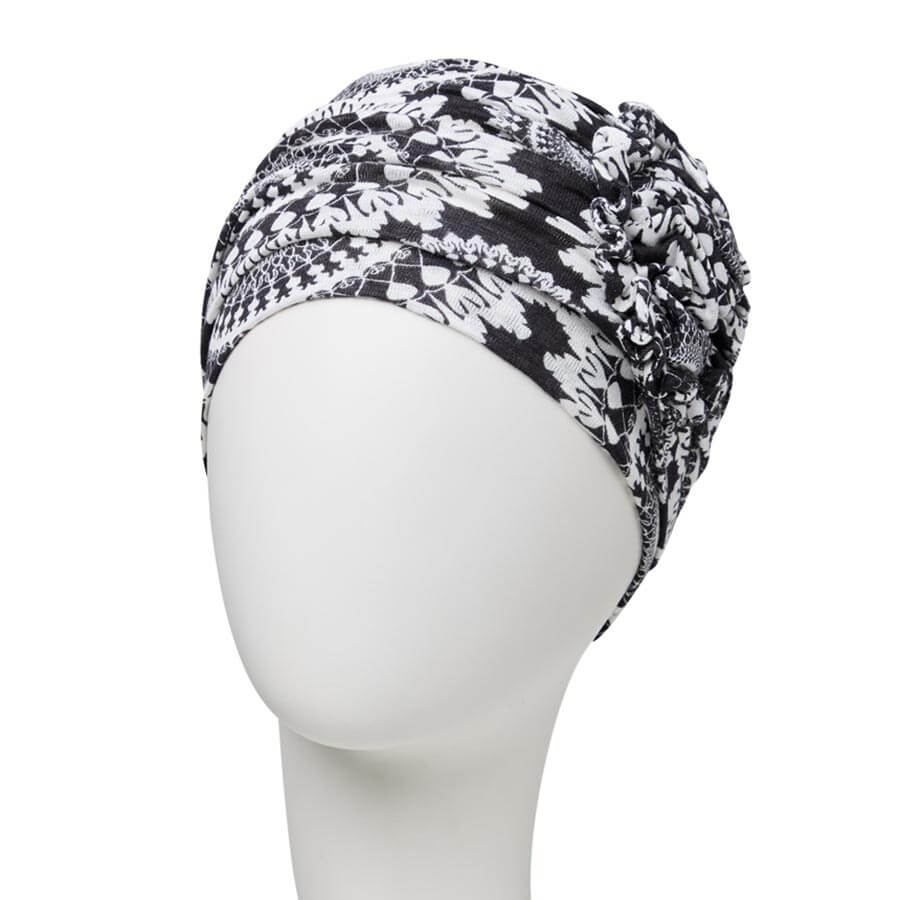 Lotus Turban med blomst