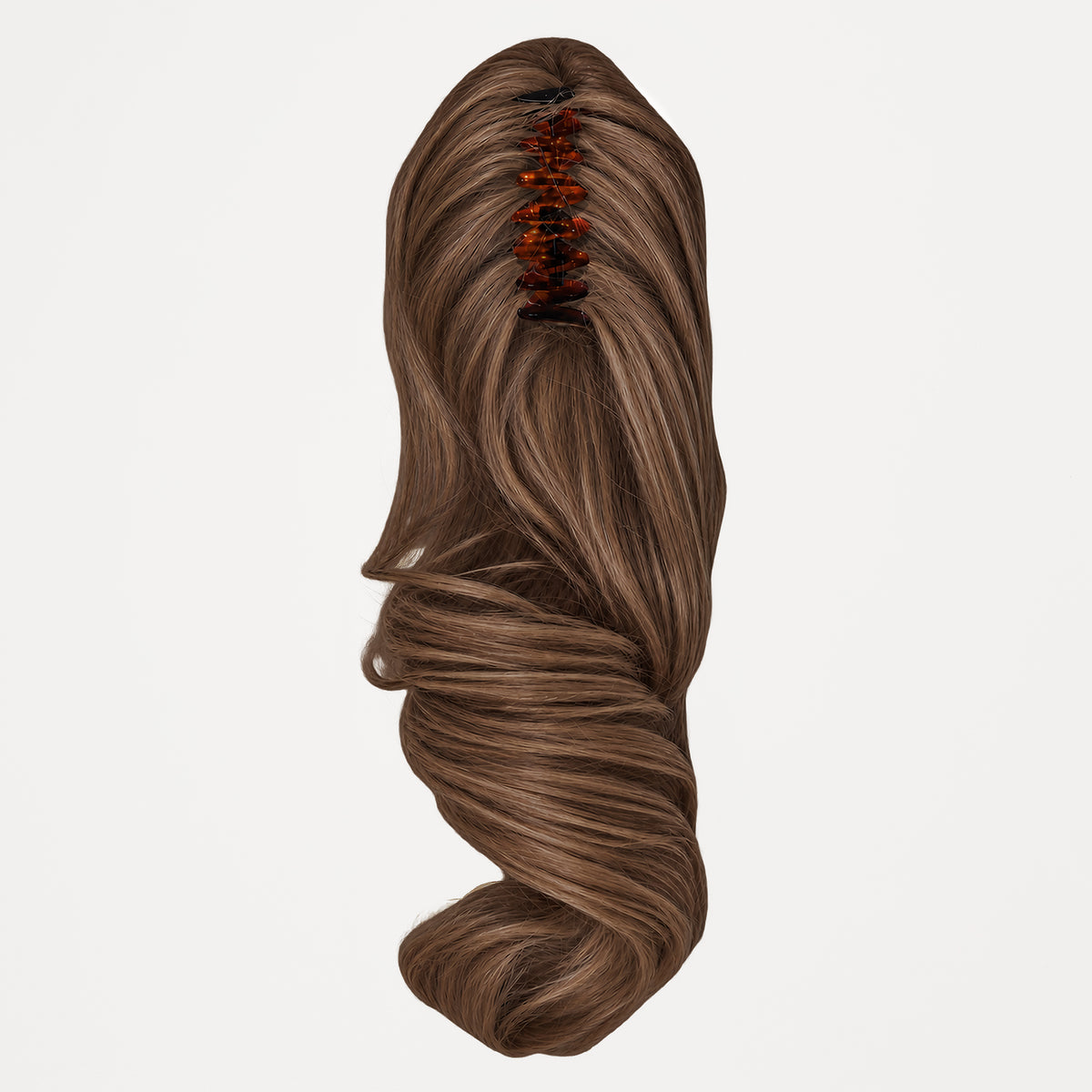 Frizzante hestehale extension med klemme - Bernstein Mix